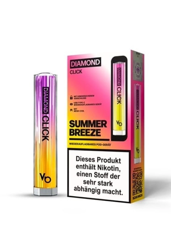 Vapes Bars Diamond Click - Akku Summer Breeze